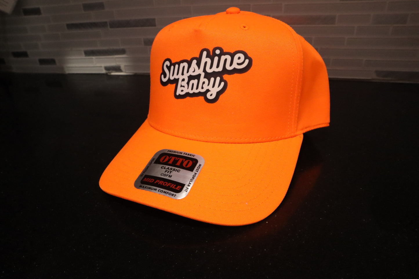 Sunshine Baby Orange 5 Panel Hat