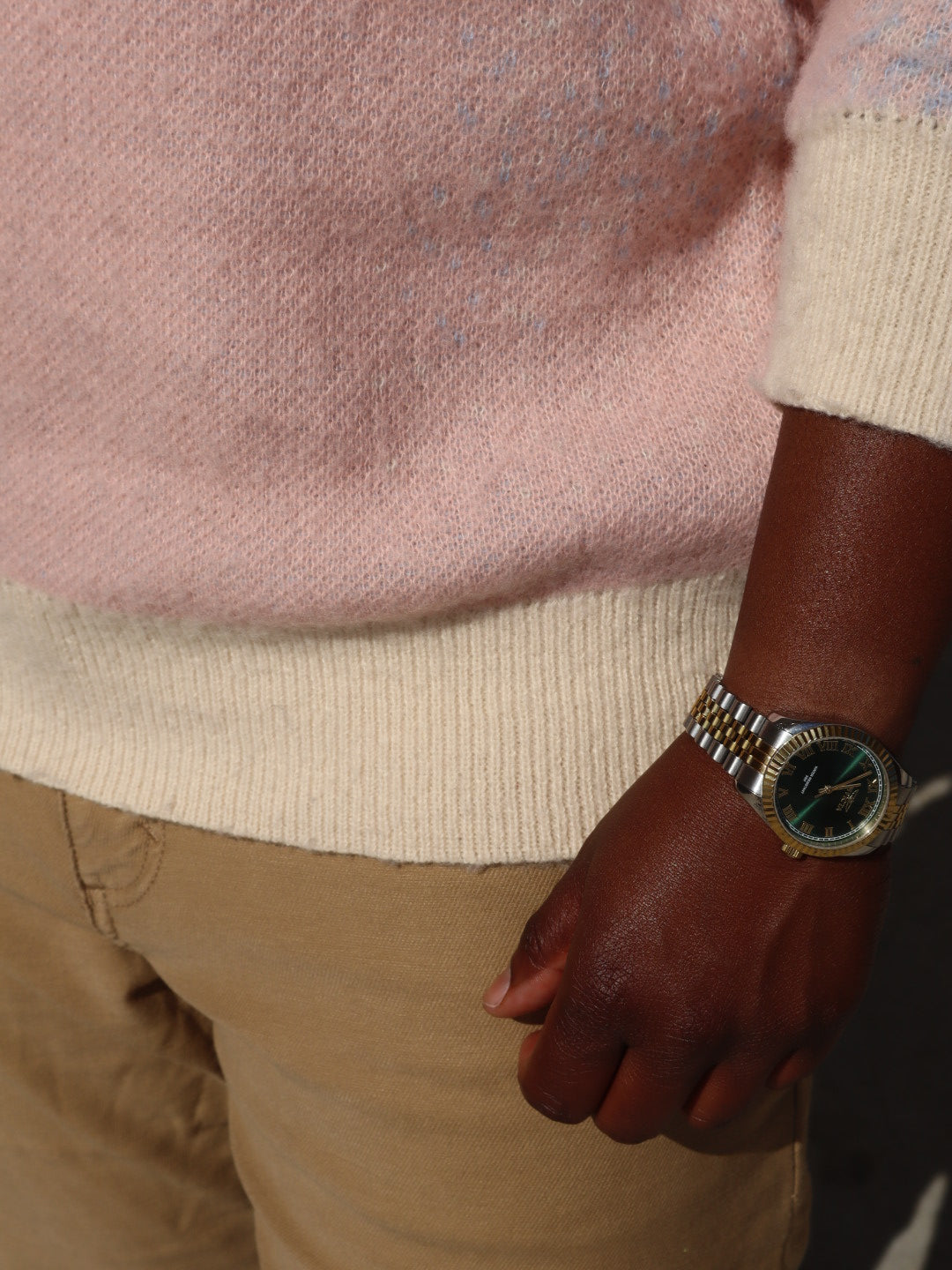 Pink Sky Knit Polo (Pre-Order)