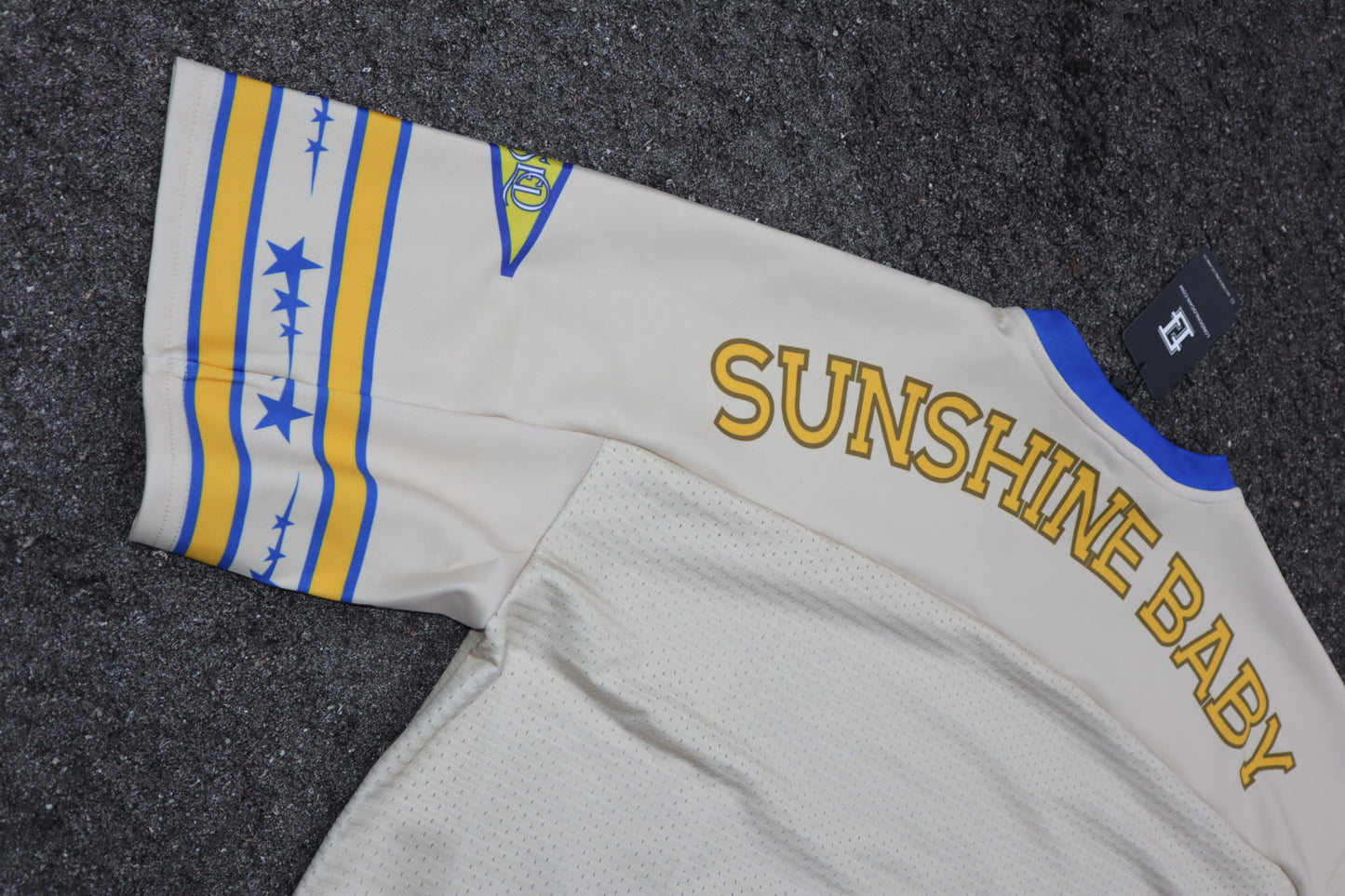 God Provides Cream and Royal Blue Jersey