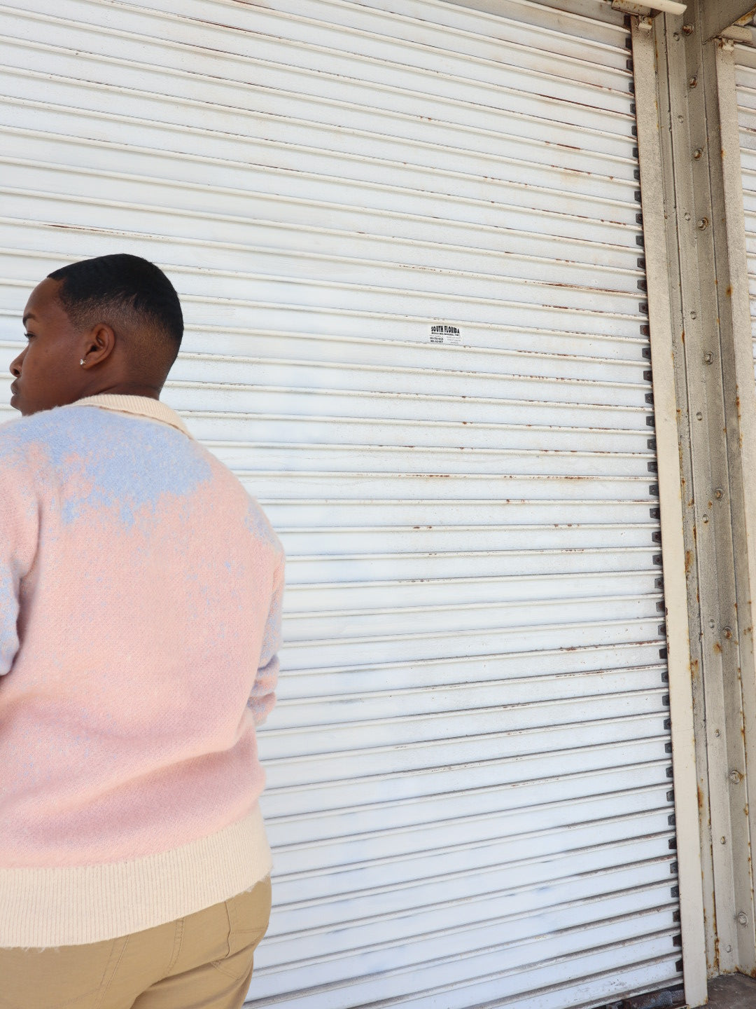 Pink Sky Knit Polo (Pre-Order)