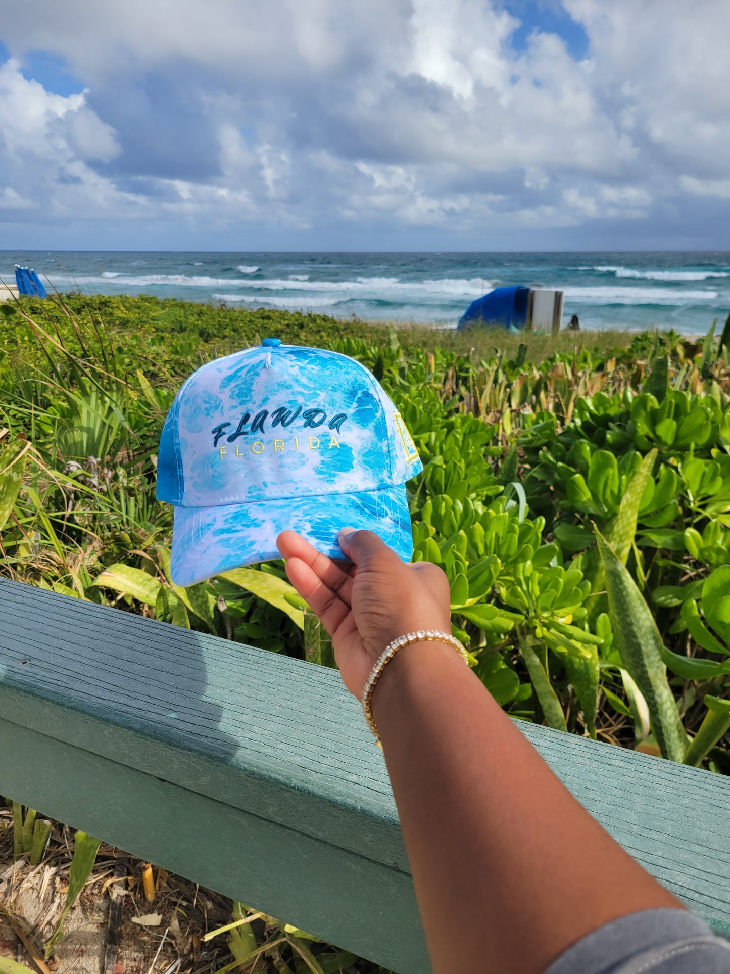 Florida "Flawda" Water Waves Hat